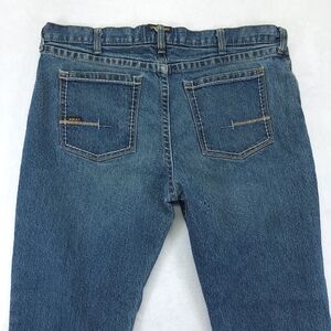 Ariat Jeans Mens Low Rise Bootcut Rebar M4 Western Workwear 40x30 Loop Lock